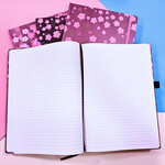 Cuaderno A4 Notebook Flores 80Hj Rayado 26950